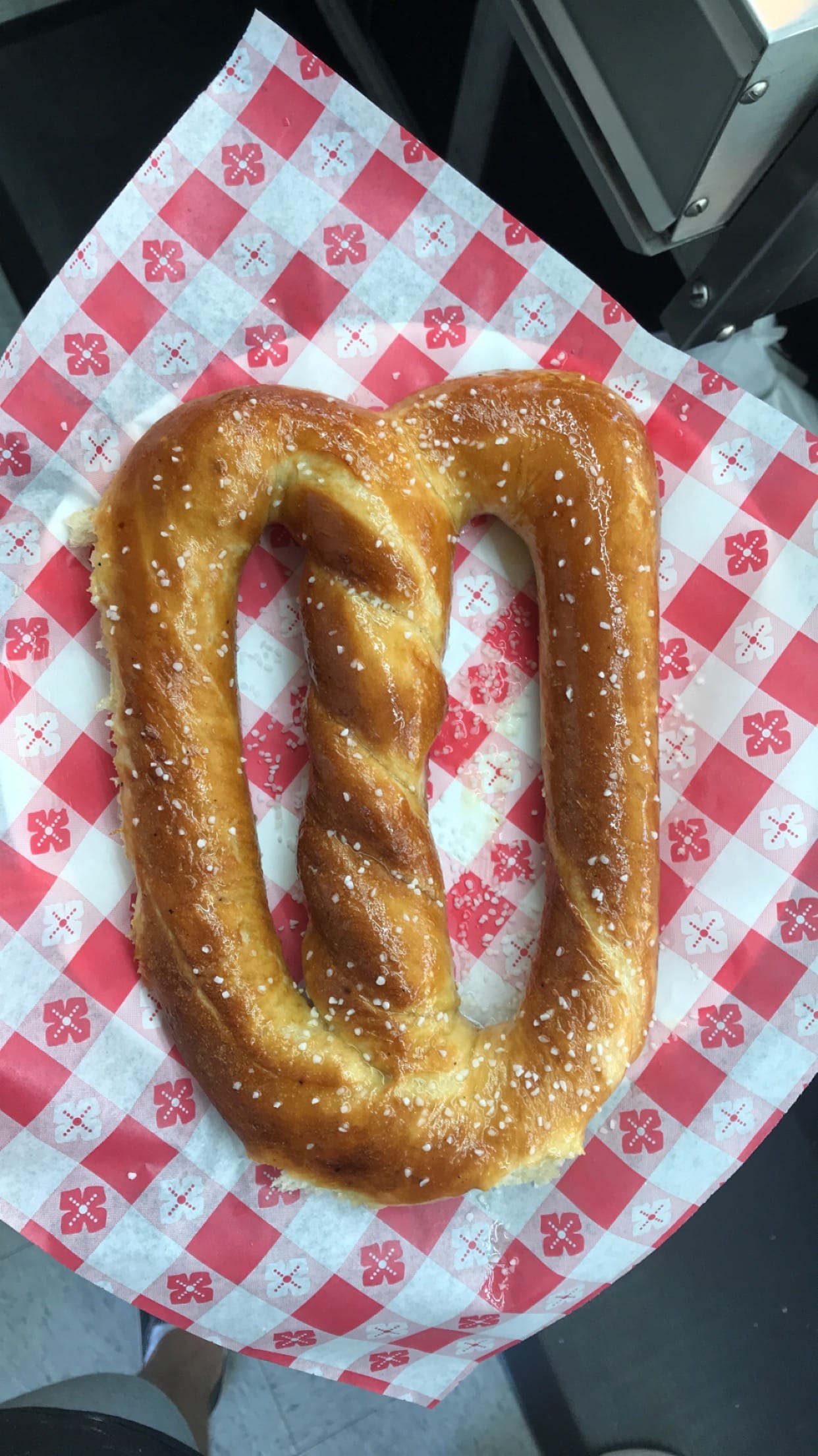 Fresh baking ingredients - flour, salt, butter, yeast